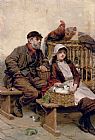 The Animal Market by Ralph Hedley